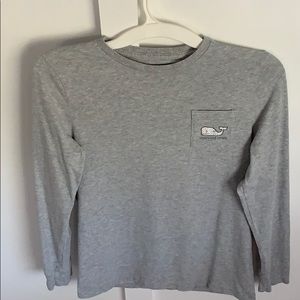 Vineyard Vines youth long sleeve hockey shirt